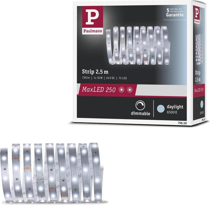 Immagine prodotto Paulmann MaxLED 250 Strisce (Luce del giorno, 250 cm, Interno)