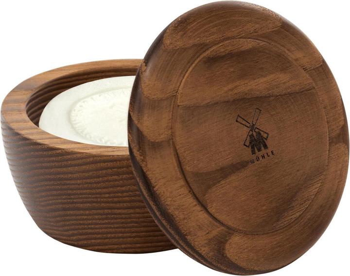 Actual product image Mühle Wooden Bowl with Shaving Soap (Shaving soap)