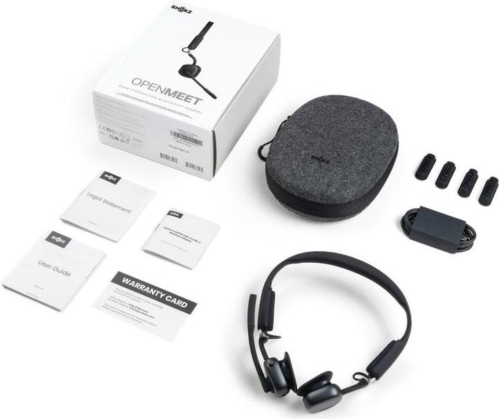 Image du produit Shokz Openmeet (ANC, 15 h, Sans fil)