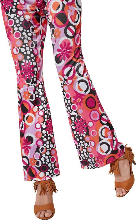 Actual product image tectake Women's Fancy Dress Costume - Hippie Flower Power (L)