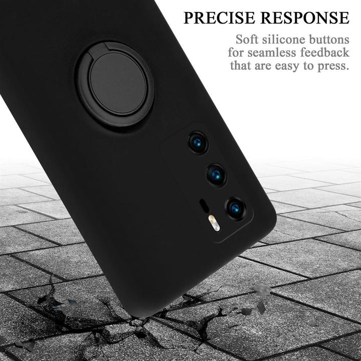 Image du produit Cadorabo TPU Liquid Ring Silicone Case Cover (Huawei P40)