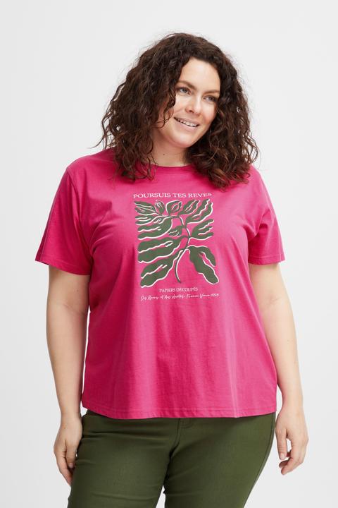 Actual product image Fransa Plus Size Selection - FPETTA TEE 1 - T-shirt - 20612958 (M)