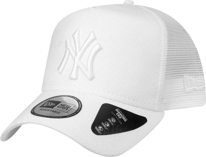 New Era Trucker Cap - DIAMOND New York Yankees weiss