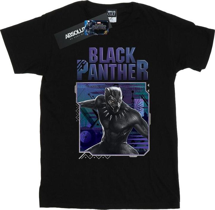 Black Panther Tech Badge TShirt (M)