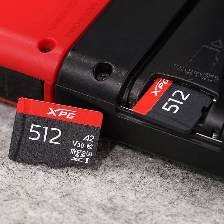 Produktbild Adata Gaming - Flash-Speicherkarte - 512 GB (512 GB, microSDXC, U3, UHS-I)
