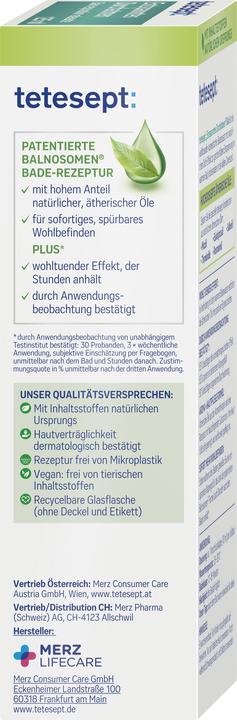 Actual product image Tetesept Relaxed Breathing 125ml (125 ml, Bath oil)