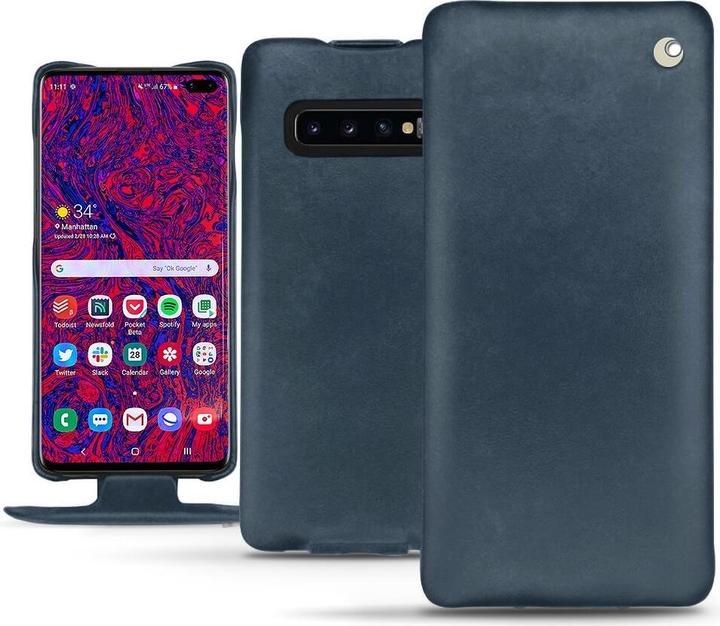 Actual product image Noreve Leather cover vertical (Samsung Galaxy S10+)