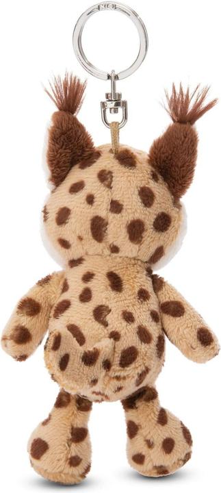 Actual product image NICI Lyca lynx keyring pendant