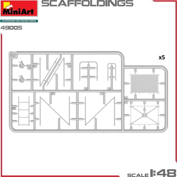 Produktbild 1:48 Mobiles Gerüst