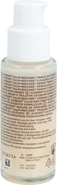 Actual product image Aveeno Calm+Restore 3-fold Serf Haf 30ml (30 ml)