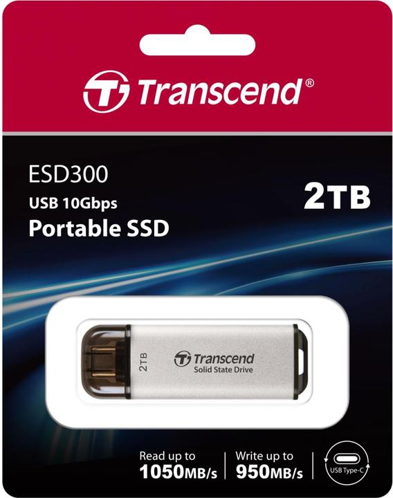 Produktbild Transcend ESD300 (2000 GB, USB-C)