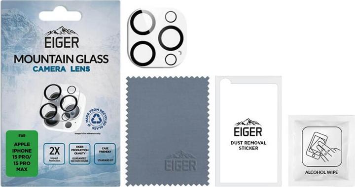 Image du produit Eiger Mountain Glass Lens (1 pièce(s), Apple iPhone 15 Pro, Apple iPhone 15 Pro Max)