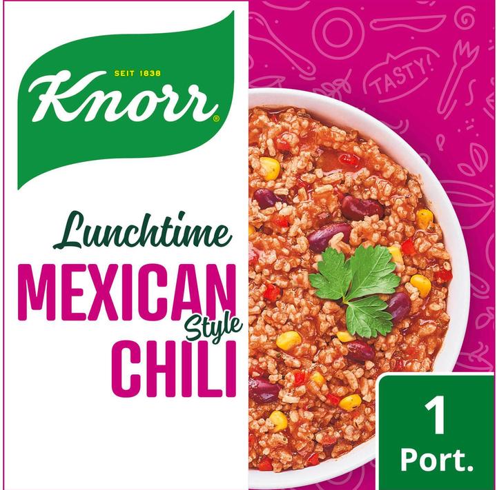 Actual product image Knorr Lunchtime Mexican Style Chili 1 Serving (125 g)