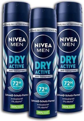 Actual product image NIVEA MEN Dry Active (Spray, 150 ml)
