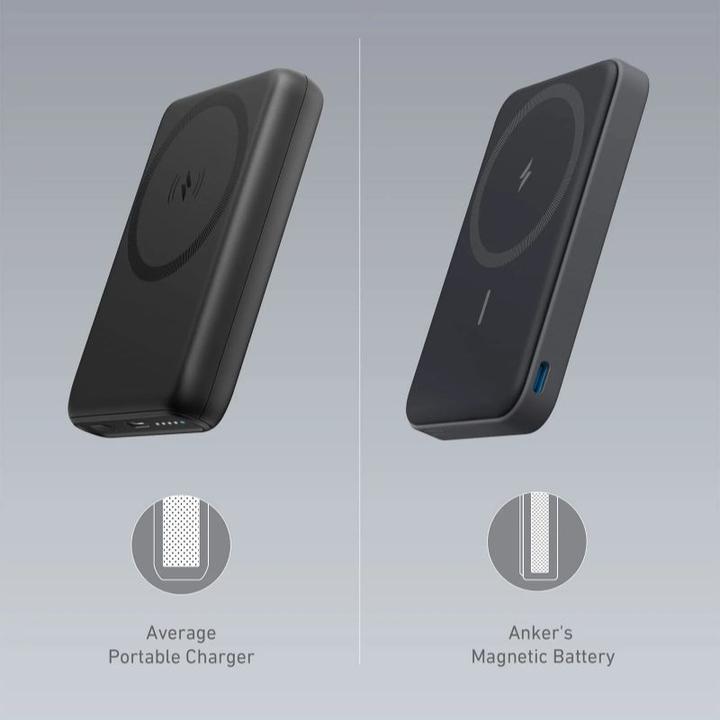 Actual product image Anker 622 Magnetic Battery (MagGo) (5000 mAh, 7.50 W, 18.50 Wh)