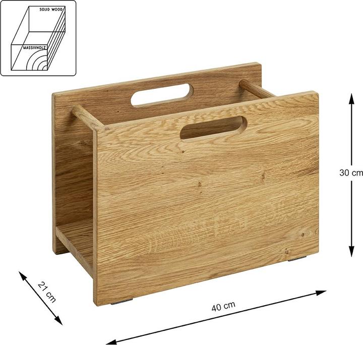 Produktbild HAKU Möbel Zeitungsständer (40 x 30 x 21 cm)