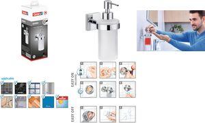 Actual product image tesa EKKRO soap dispenser incl. adhesive solution without drilling