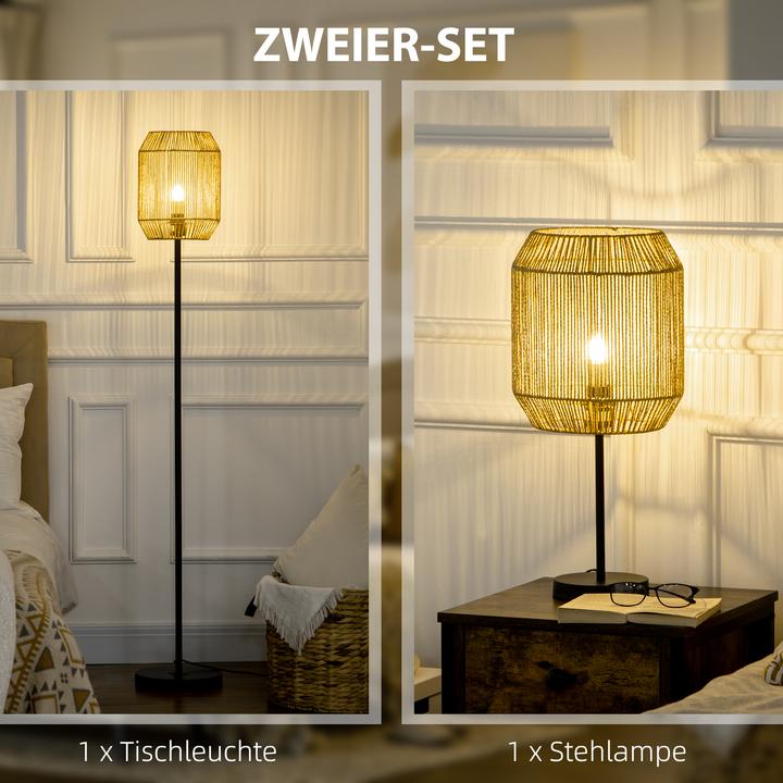 Produktbild Homcom Stehlampen-Set (E27)