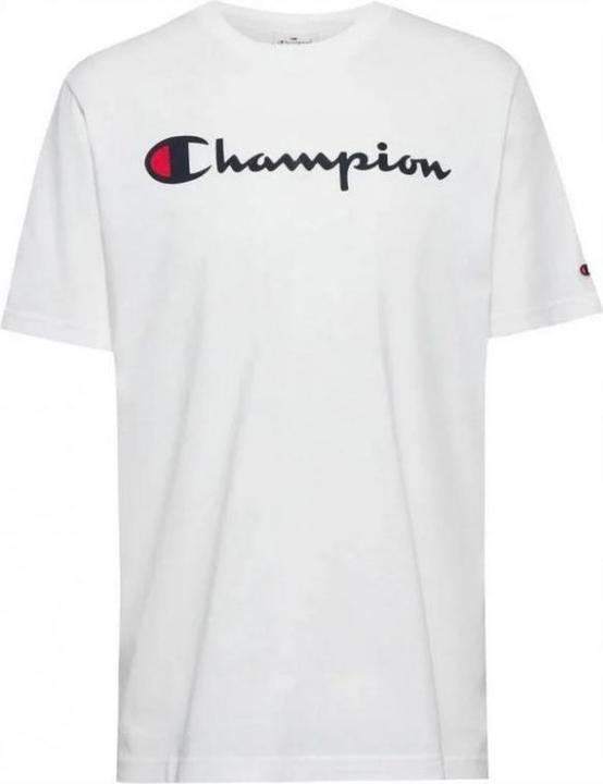 Actual product image Champion Koszulka męska SS Tee biała 220256 WW001 XL (XL)