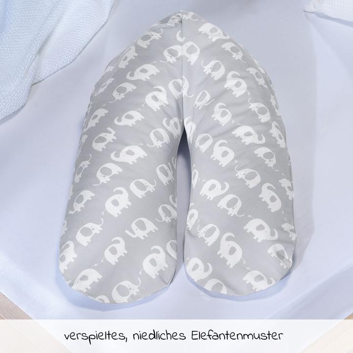 Produktbild Theraline Stillkissen "Das Komfort" mit Microperlenfüllung inkl. Bezug 180 cm (34 cm)