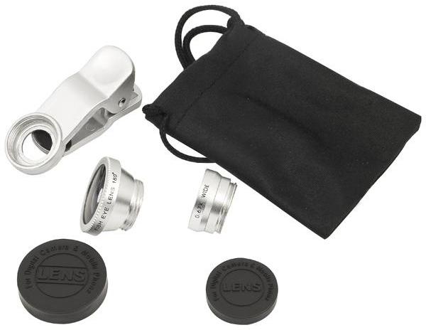 Image du produit PhoneLook Objectifs photos pour smartphone avec clip universel (3 en 1)