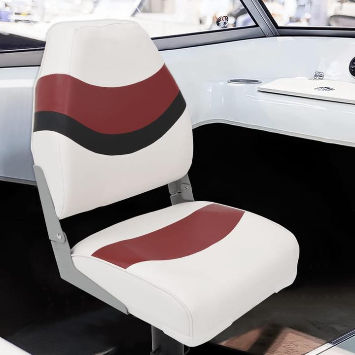 Produktbild VidaXL Bootssitz mit Podest Bootsstuhl Steuerstuhl Steuersitz 360° Drehbar 2Stk.