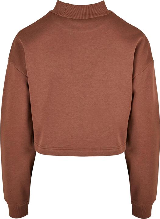 Actual product image Urban Classics Ladies Cropped Oversized Sweat High Neck Crew - 14225 (3XL)