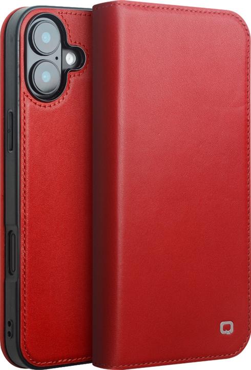 Produktbild QiAlino Hülle Flip Matt Wallet (Apple iPhone 16 Plus)