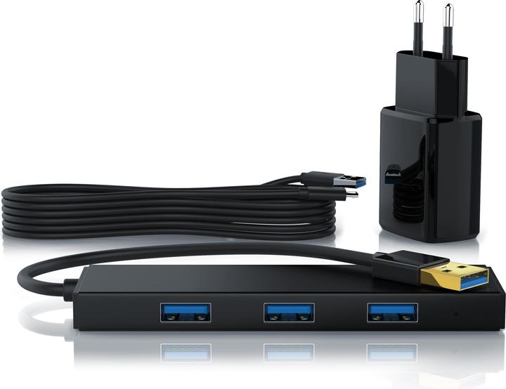 Produktbild Primewire 4 Port USB 3.0 HUB aktiv (4 Ports)