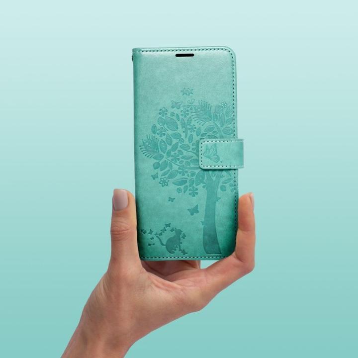 Image du produit Forcell Back panel cover OEM MEZZO Book case for SAMSUNG A32 LTE ( 4G ) tree green