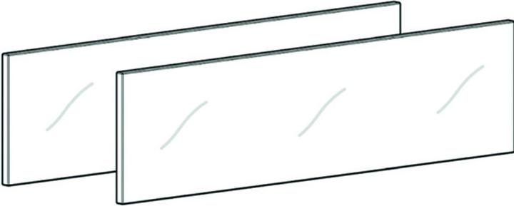 Produktbild Hettich Glaseinsatz für Inlay Zarge AvanTech YOU (1 Stk.)