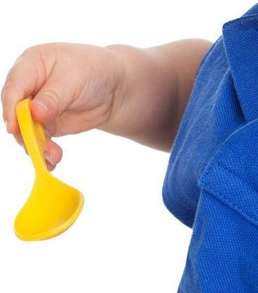 Produktbild I Can Babylöffel Set Gelb / Weiss