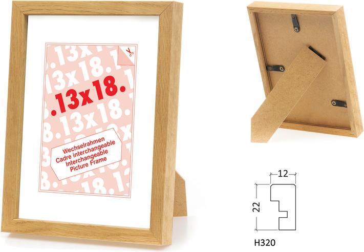 Actual product image Debex clip-on picture frame (30 x 40 cm)