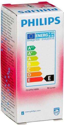 Actual product image Philips Oven lamp T22 (E14, 15 W, 90 lm, 1 x, E)