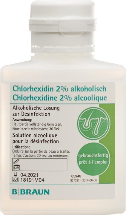 Actual product image B.Braun Chlorhexidine 2 % ungefärbt (100 ml)