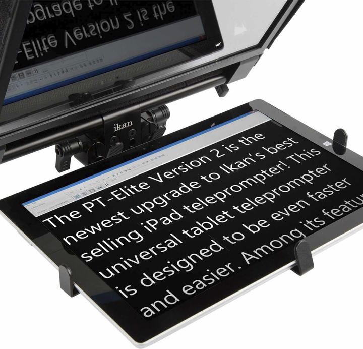 Produktbild Ikan Elite Universeller Tablet Teleprompter mit Fernbedienung (Diverses Video Zubehör)