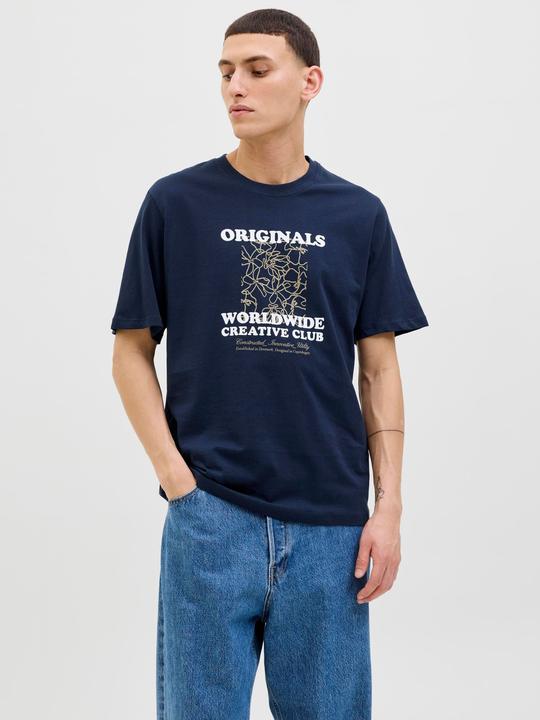Produktbild Jack & Jones Gedruckt Rundhalsausschnitt T-shirt T-shirt (M)