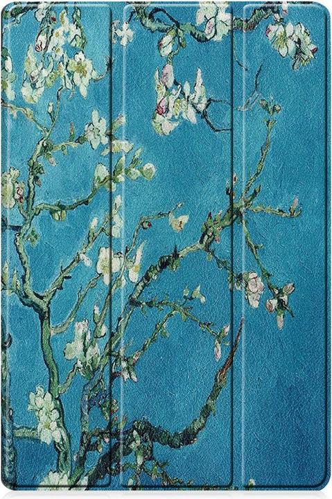 Immagine prodotto Cover-Discount Galaxy Tab S7+ (12.4) - Tri-fold Smart Case Flowers (Galaxy Tab S7 FE)
