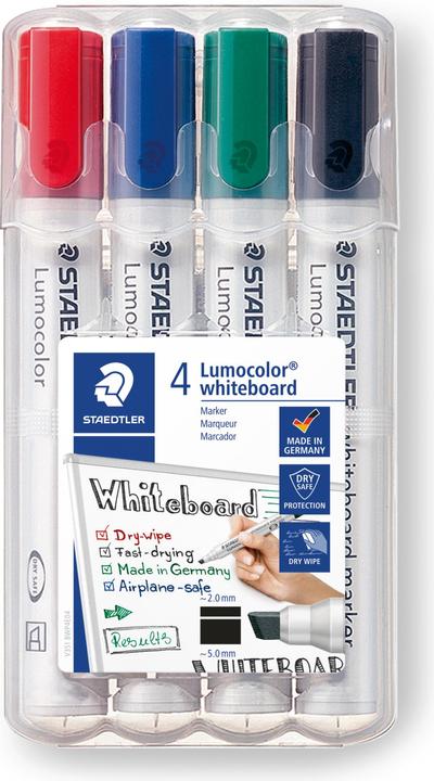 Immagine prodotto Staedtler Lumocolor 351 (Multicolore, 2 mm, 4 x)