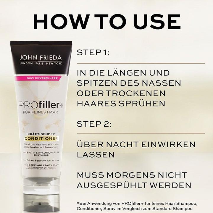Image du produit John Frieda PROFiller+ kräftigender Conditioner (250 ml)