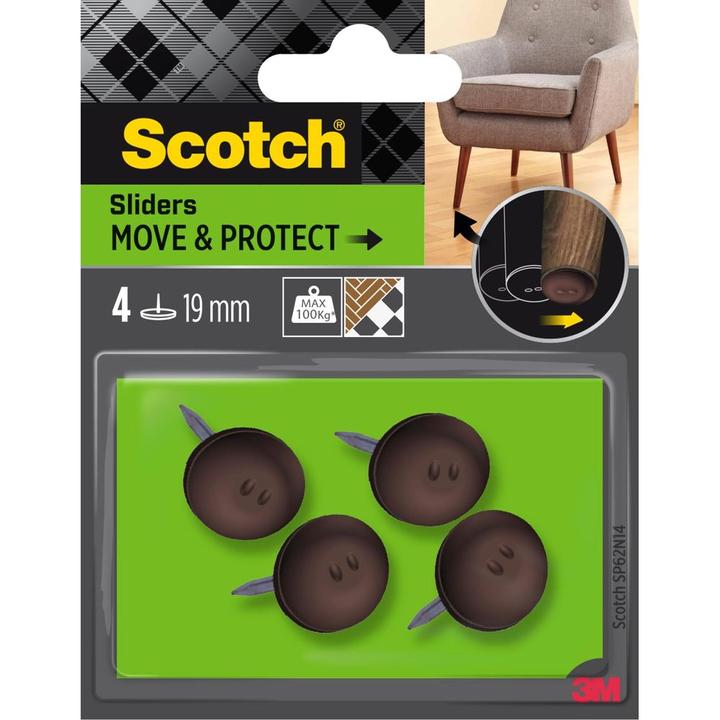 Image du produit Scotch Échelle de pieds de chaise (Clou coulissant, 4 pièce(s))