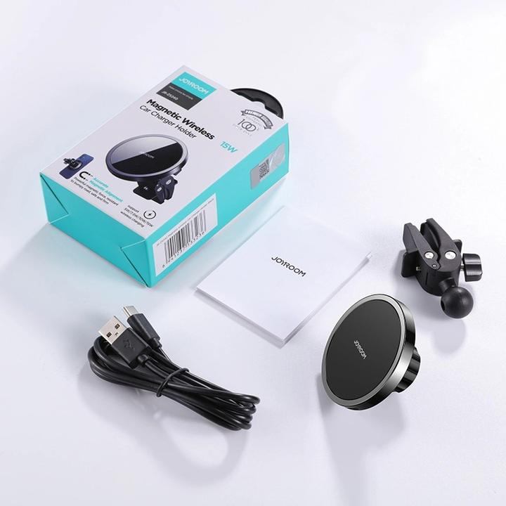 Actual product image Joyroom Magnetic Wireless Car Charger