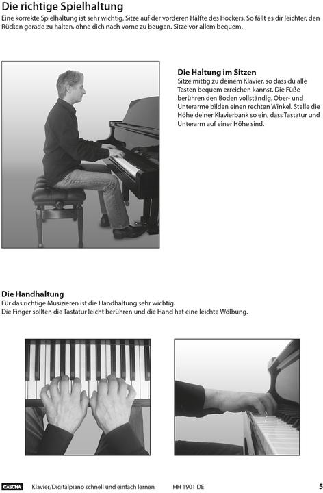 Produktbild Klavier / Digitalpiano - Schnell und einfach lernen (Deutsch, Cascha, 2018)