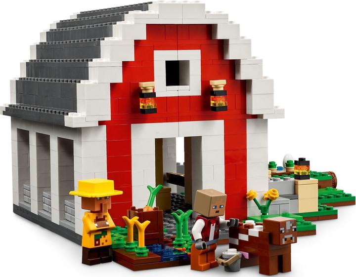 Image du produit LEGO La grange rouge (21187, LEGO Minecraft)