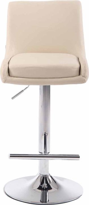 Actual product image Swisshandel24 Barstool Club imitation leather, cream