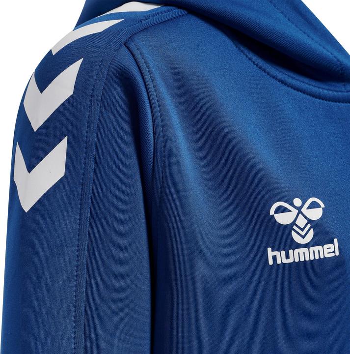Actual product image hummel Core Xk Poly Zip Hood Sweat Kids (128)