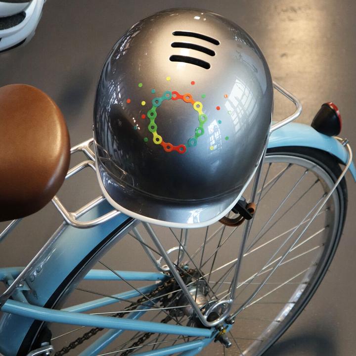 Immagine prodotto Kikkerland Adesivi per bici Catene arcobaleno