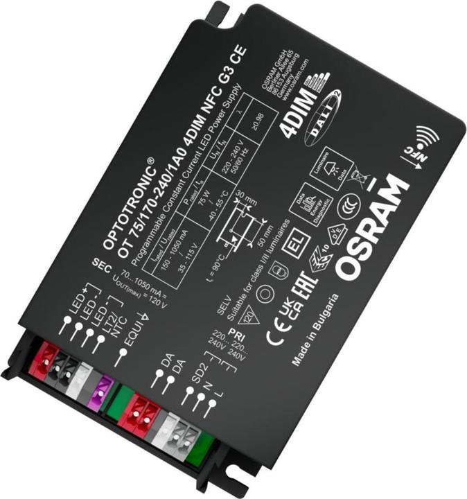 Immagine prodotto Ledvance OT 75/170-240/1A0 4DIM NFC G3CEVS18OSRAM