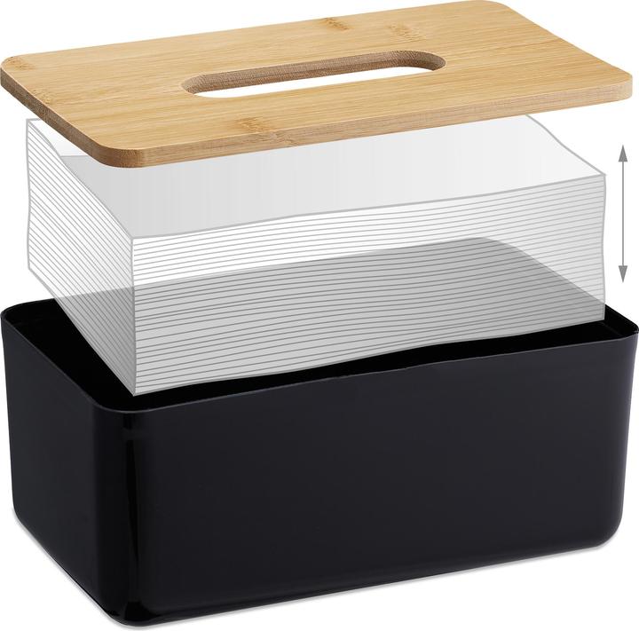 Produktbild Relaxdays Taschentuchbox