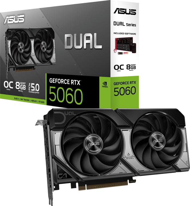 Produktbild ASUS Dual GeForce RTX 5060 OC (8 GB)